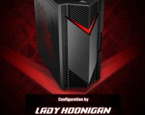 ACER NITRO N50-650 LIMITED EDITION BY LADY HOONIGAN Black (DG.E3MEC.001)