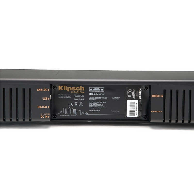 Саундбар Klipsch Reference RSB-8 + сабвуфер - Зображення 4