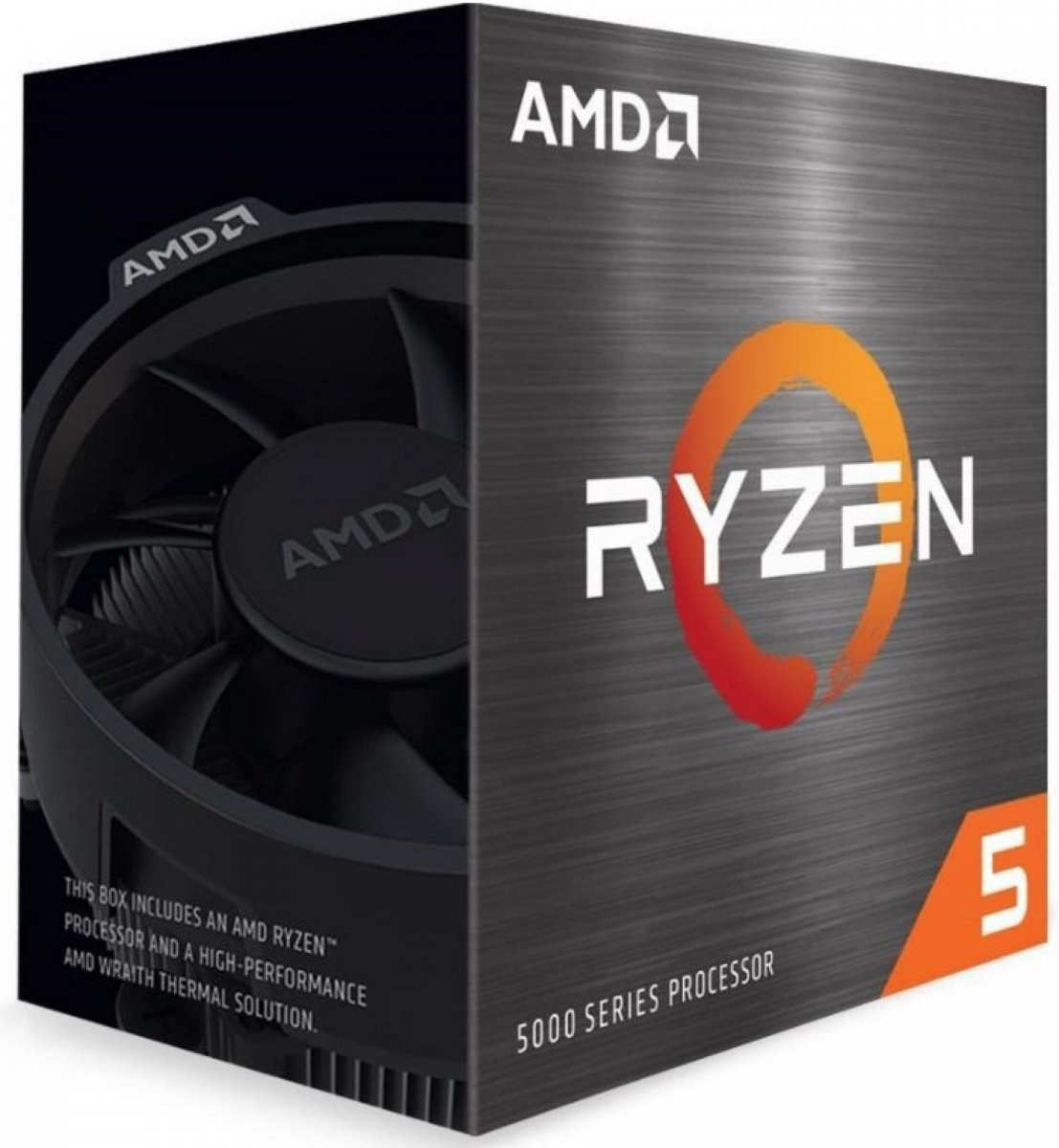 Процесор AMD Ryzen 5 5500, Wraith Stealth, (100-100000457BOX)