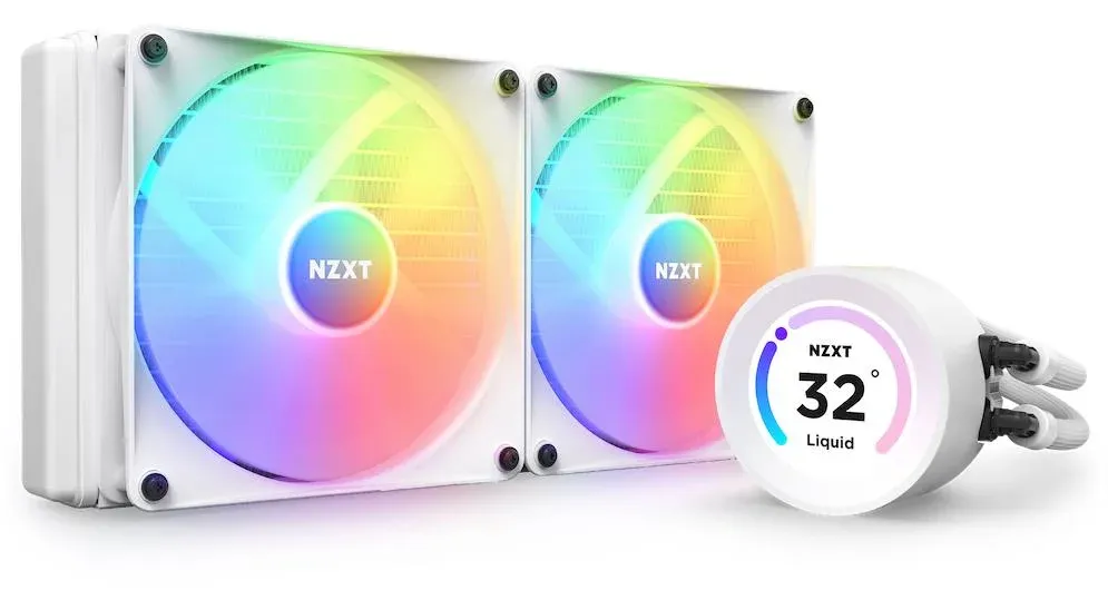 Водяне охолодження NZXT Kraken Elite 280 RGB White (RL-KR28E-W1)
