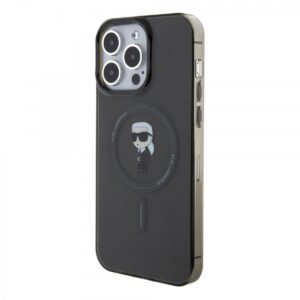 Karl Lagerfeld IML Ikonik MagSafe Back Cover для iPhone 15 Pro Max Black (57983116836)