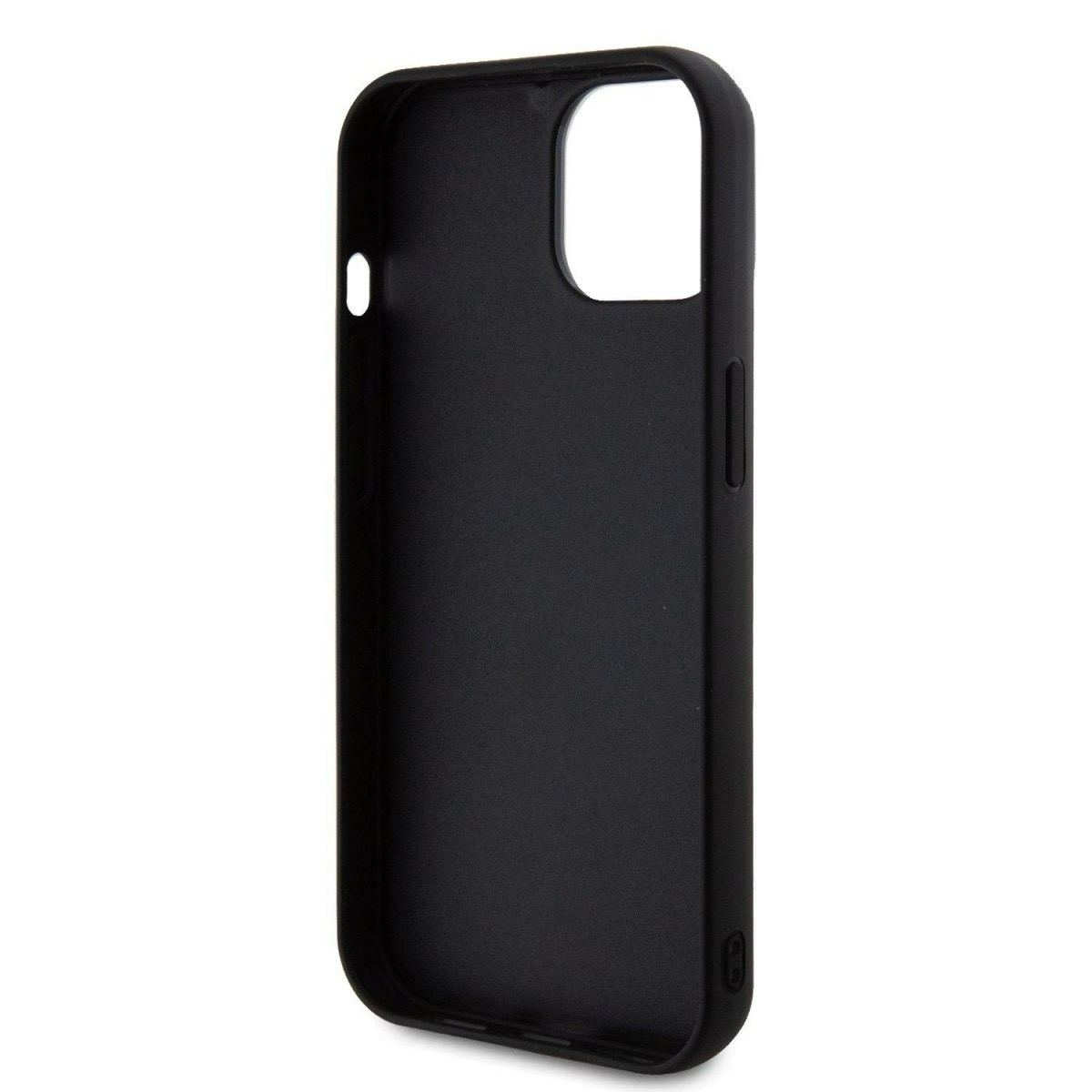Karl Lagerfeld 3D Rubber Glitter Logo Karl для iPhone 15 Black (57983116796) - Зображення 6
