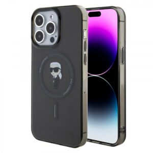 Karl Lagerfeld IML Ikonik MagSafe для iPhone 15 Pro Max Black (57983116836)
