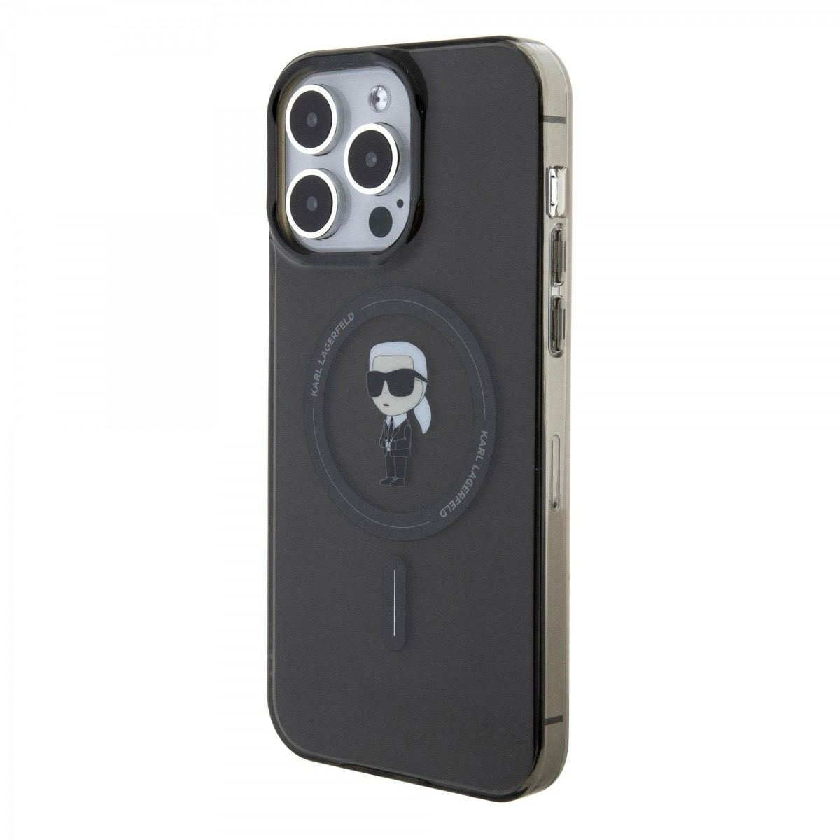 Karl Lagerfeld IML Ikonik MagSafe для iPhone 15 Pro Max Black (57983116836) - Зображення 2