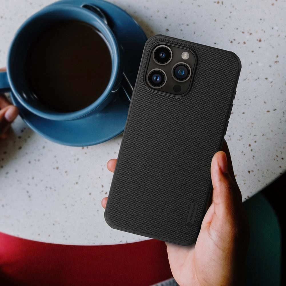 Чохол Nillkin Super Frosted PRO для Apple iPhone 15 Pro Max Black (57983117005) - Зображення 6