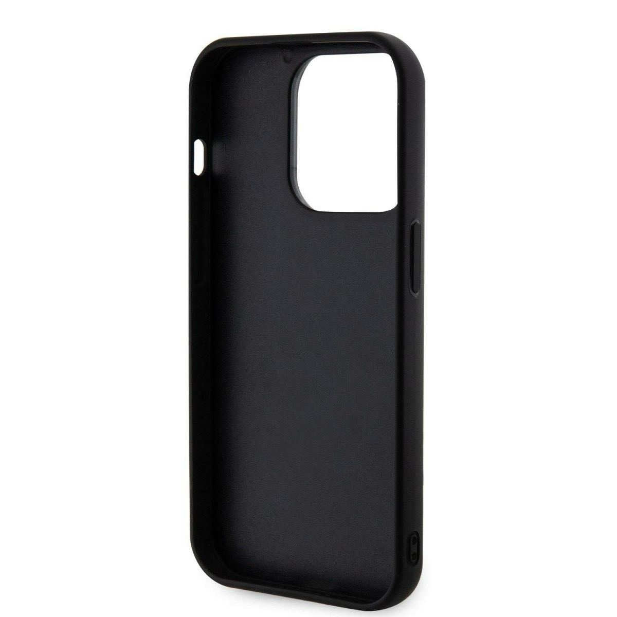 Karl Lagerfeld 3D Rubber Glitter Logo Karl для iPhone 15 Pro Max Black (57983116798) - Зображення 6