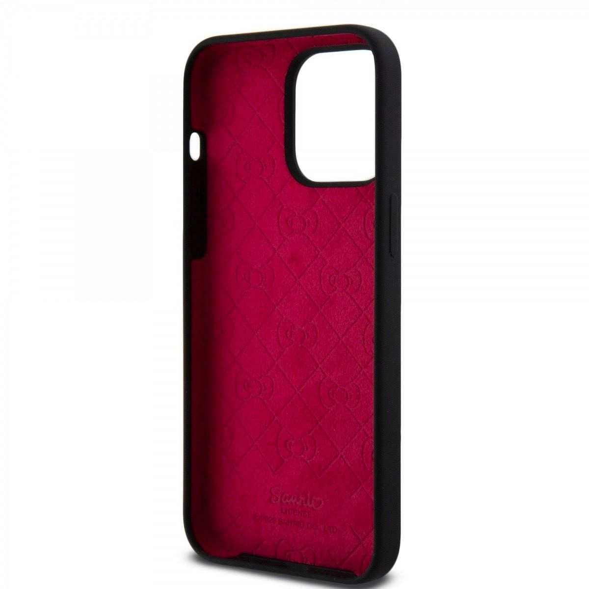 Чохол Hello Kitty Liquid Silicone Daydreaming Logo для iPhone 15 Pro Max Black (57983116915) - Зображення 6