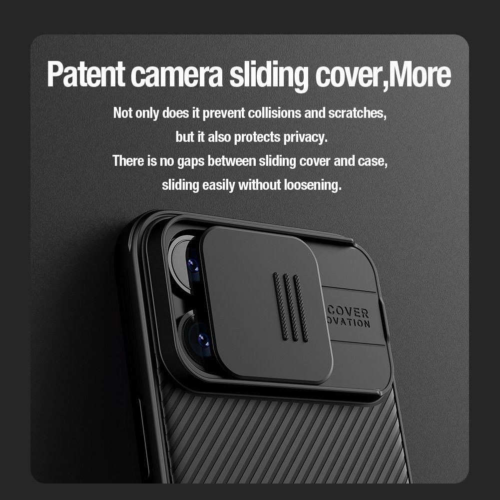 Чохол Nillkin CamShield PRO для Apple iPhone 15 Pro Max Синій (57983116991) - Зображення 5