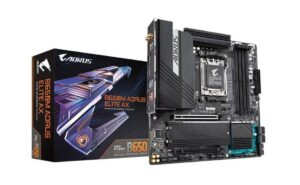 Материнська плата GIGABYTE B650M AORUS ELITE AX