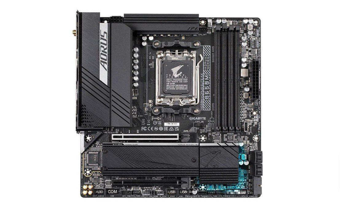 Материнська плата GIGABYTE B650M AORUS ELITE AX - Зображення 2
