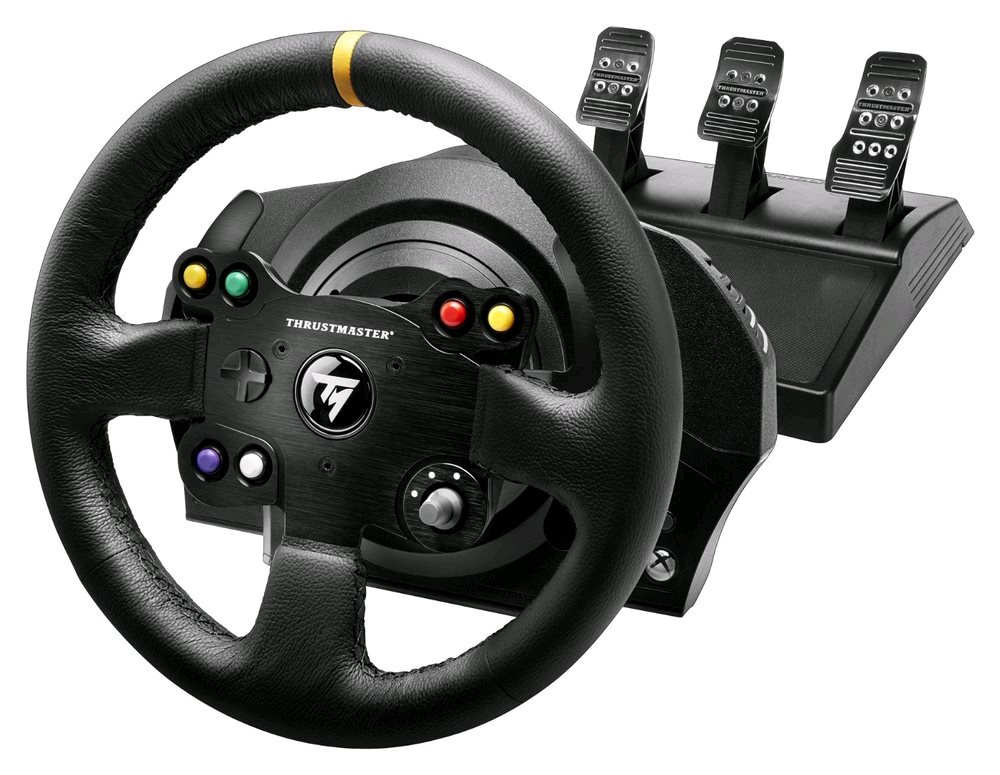 Комплект (кермо, педалі) Thrustmaster TX RW Leather Edition (4460133) - Зображення 2