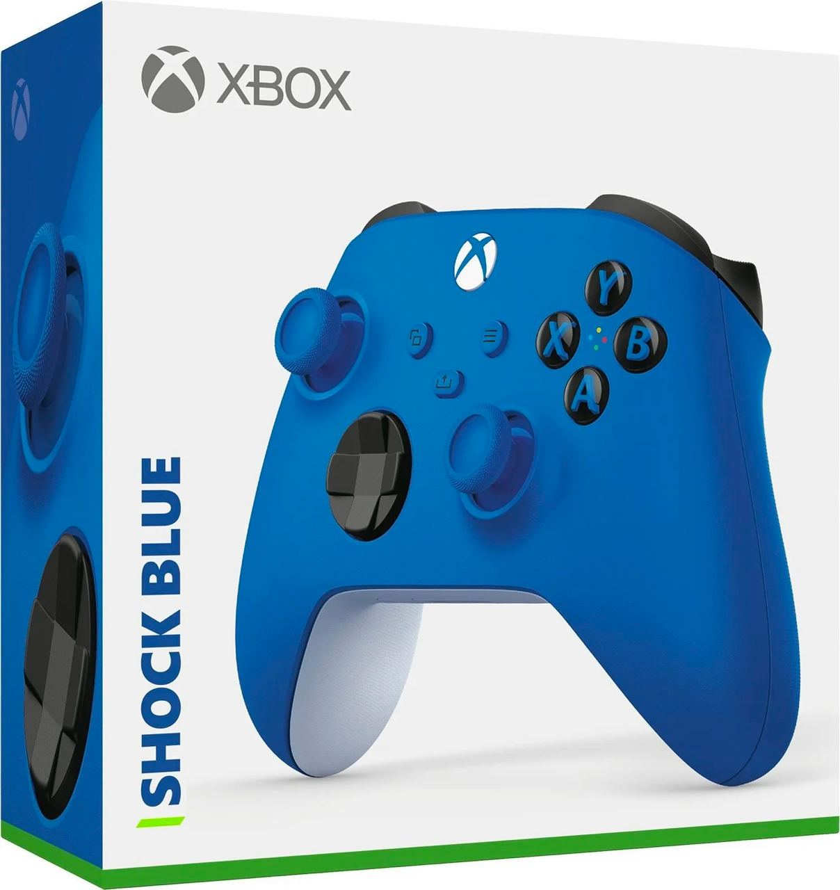 Геймпад Microsoft Xbox Series X | S Wireless Controller Shock Blue (QAU-00002) - Зображення 3