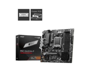 Материнська плата MSI PRO B650M-P