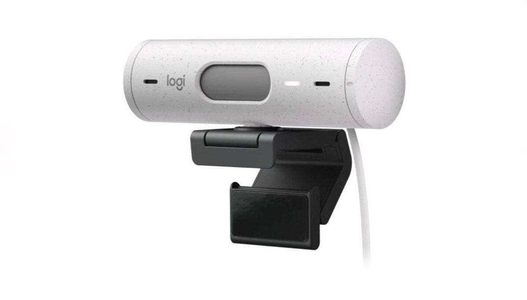 Веб-камера Logitech Brio 500 Off White (960-001428) - Зображення 3