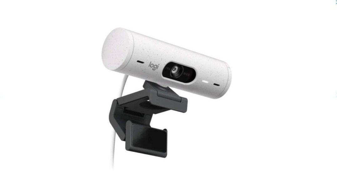 Веб-камера Logitech Brio 500 Off White (960-001428) - Зображення 4