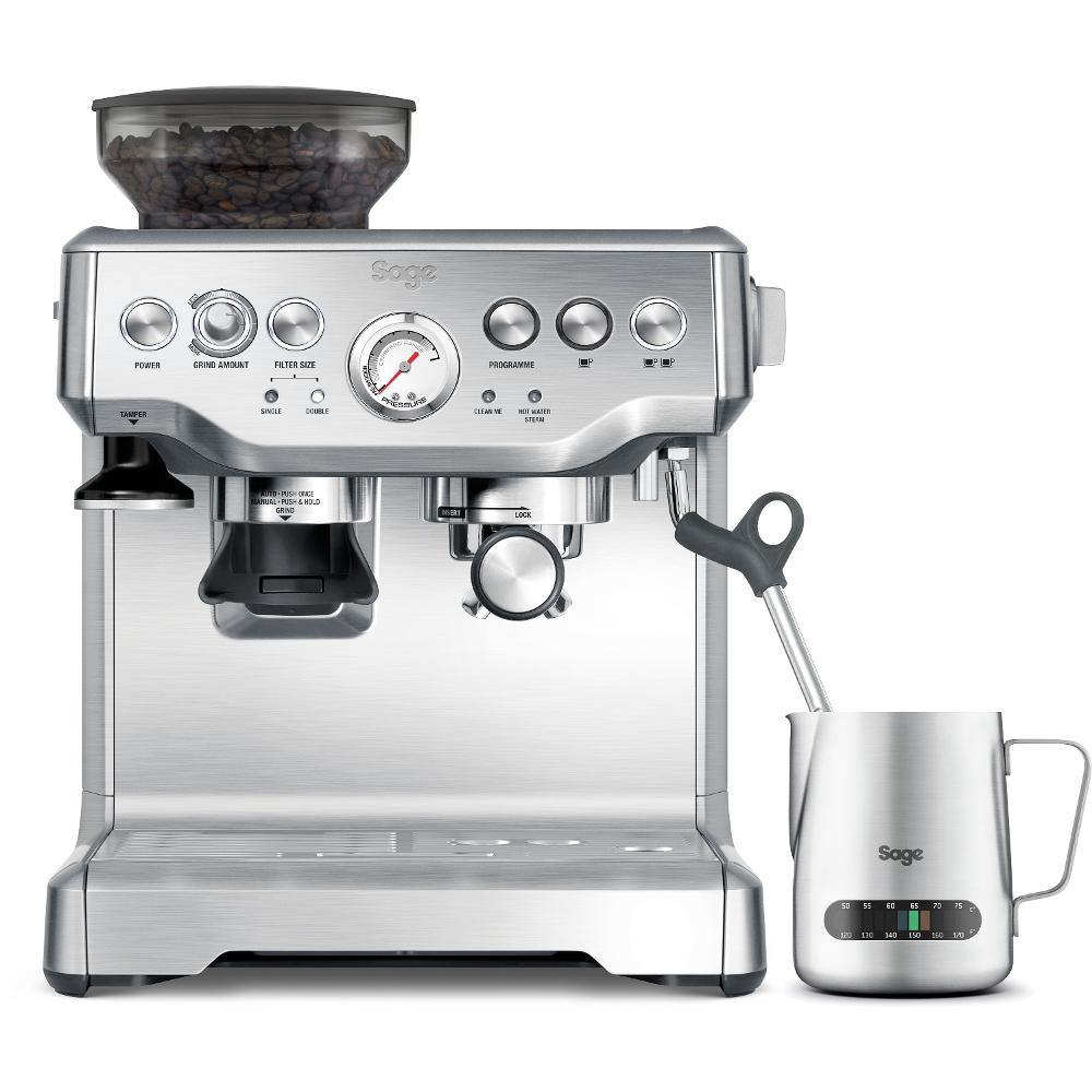 Ріжкова кавоварка еспресо Sage Barista Express SES875BSS - Зображення 2