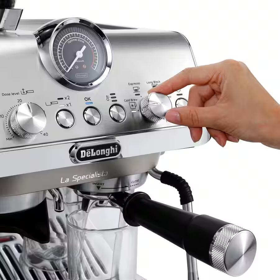 Ріжкова кавоварка еспресо Delonghi La Specialista Arte Evo EC 9255.M - Зображення 3
