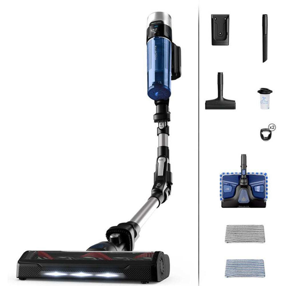 Вертикальний + ручний пилосос (2в1) Rowenta X-Force 9.6 Aqua Allergy RH20C0WO