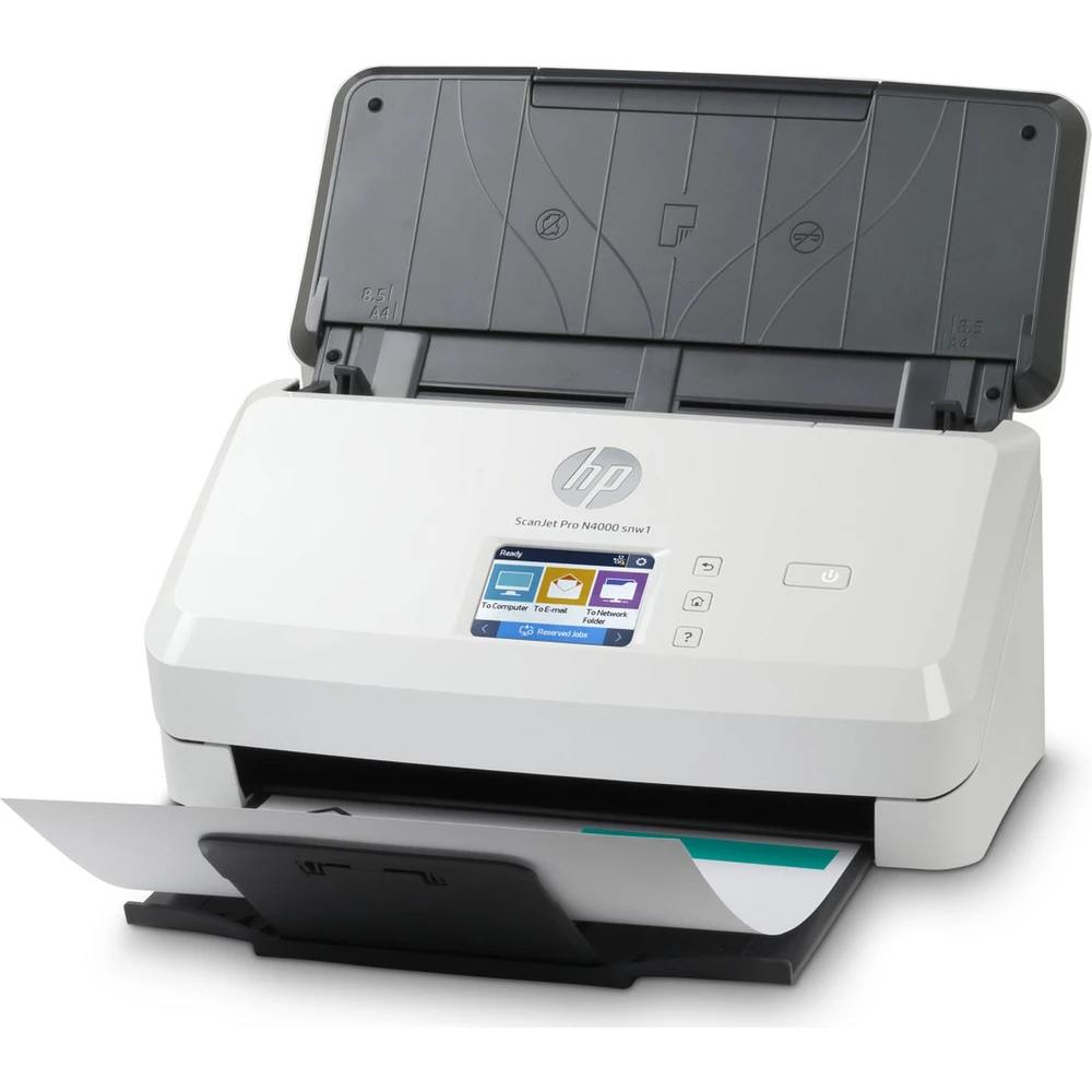 Протяжний сканер HP ScanJet Pro N4000 Wi-Fi (6FW08A) - Зображення 2