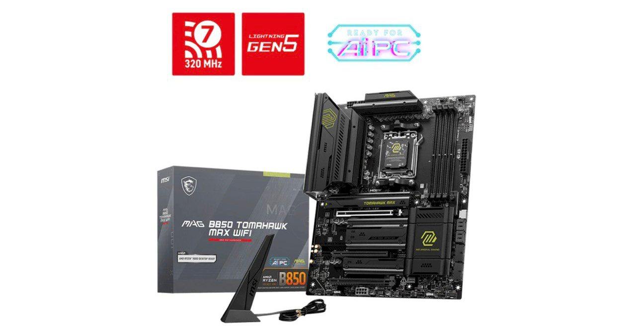Материнська плата MSI MAG B850 TOMAHAWK MAX WIFI - Зображення 5