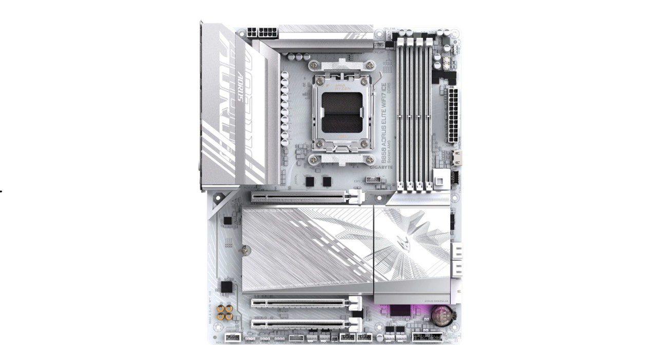 Материнська плата GIGABYTE B850 AORUS ELITE WIFI7 ICE