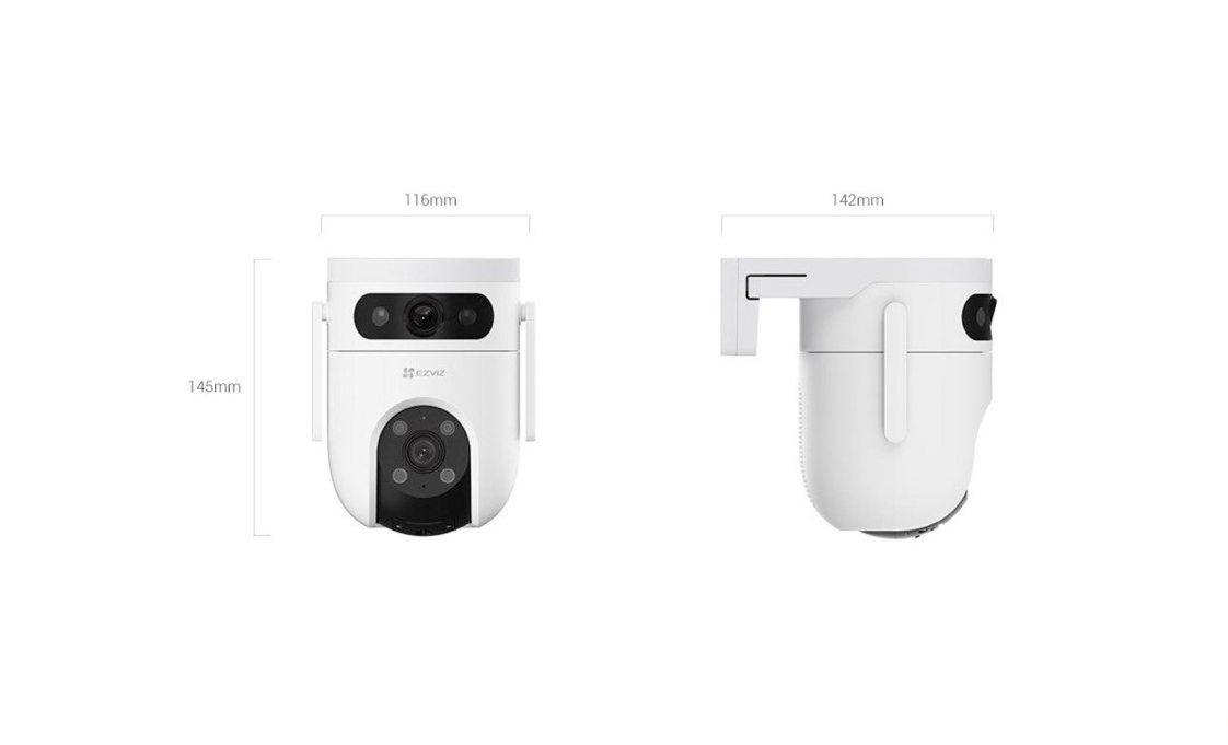 IP-камера відеоспостереження EZVIZ H9c Dual 3K (CS-H9c-R100-8G55WKFL) - Зображення 9