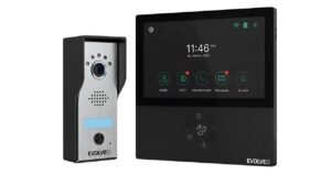 Відеодомофон EVOLVEO DoorPhone AHD7 Black