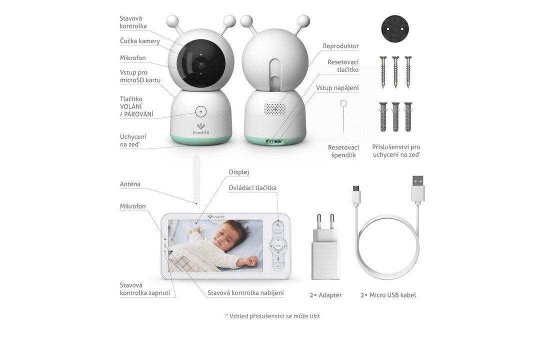 Відеоняня TrueLife NannyCam R7 Dual Smart - Зображення 5