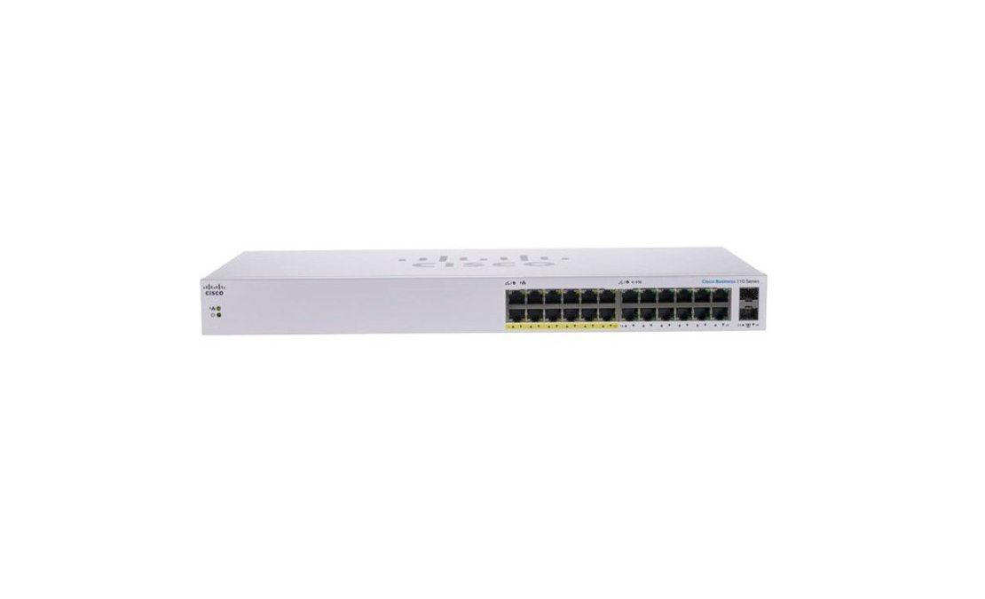 Комутатор некерований Cisco CBS110-24PP-EU