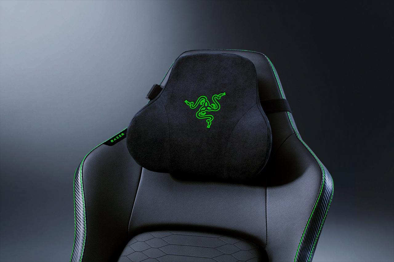 Комп'ютерне крісло для геймера Razer Iskur V2 Green (RZ38-04900100-R3G1) - Зображення 2