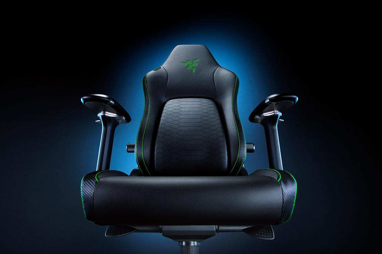 Комп'ютерне крісло для геймера Razer Iskur V2 Green (RZ38-04900100-R3G1) - Зображення 3