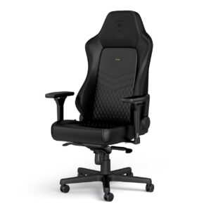 Геймерське крісло Noblechairs HERO з натуральної шкіри