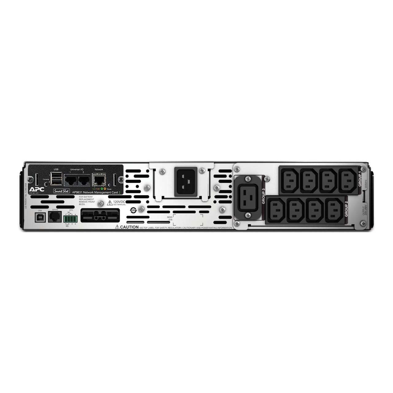 ДБЖ APC Smart-UPS X 2200VA Rack 2U Tower LCD 200-240V (SMX2200R2HVNC) - Зображення 4