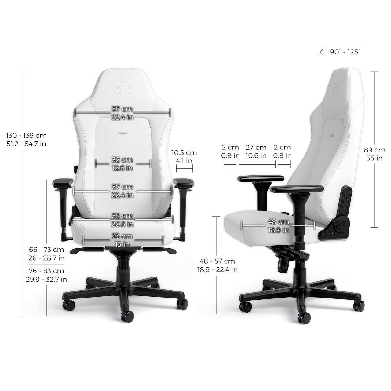Ігрове крісло Noblechairs LEGEND White - Зображення 6