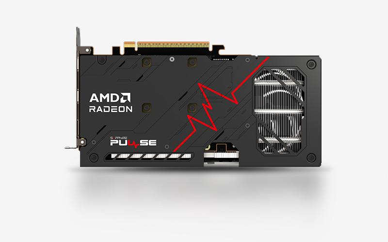 Відеокарта Sapphire PULSE AMD Radeon RX 9060 XT 16GB - Зображення 4