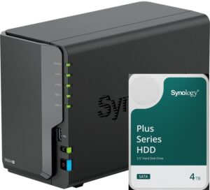 Synology DiskStation DS224+ 2x4 ТБ HAT3300 Plus