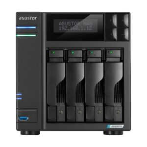 Мережевий накопичувач Asustor Lockerstor 4 Gen2 (AS6704T) Black