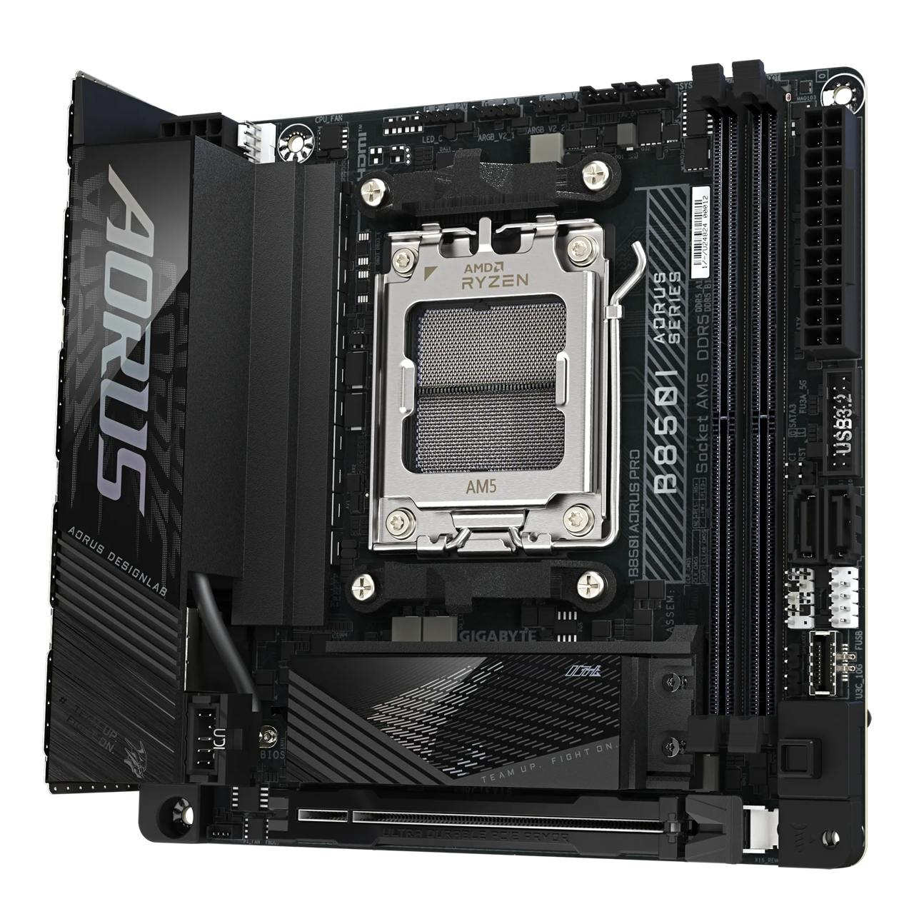 Материнська плата GIGABYTE B850I AORUS PRO - Зображення 2