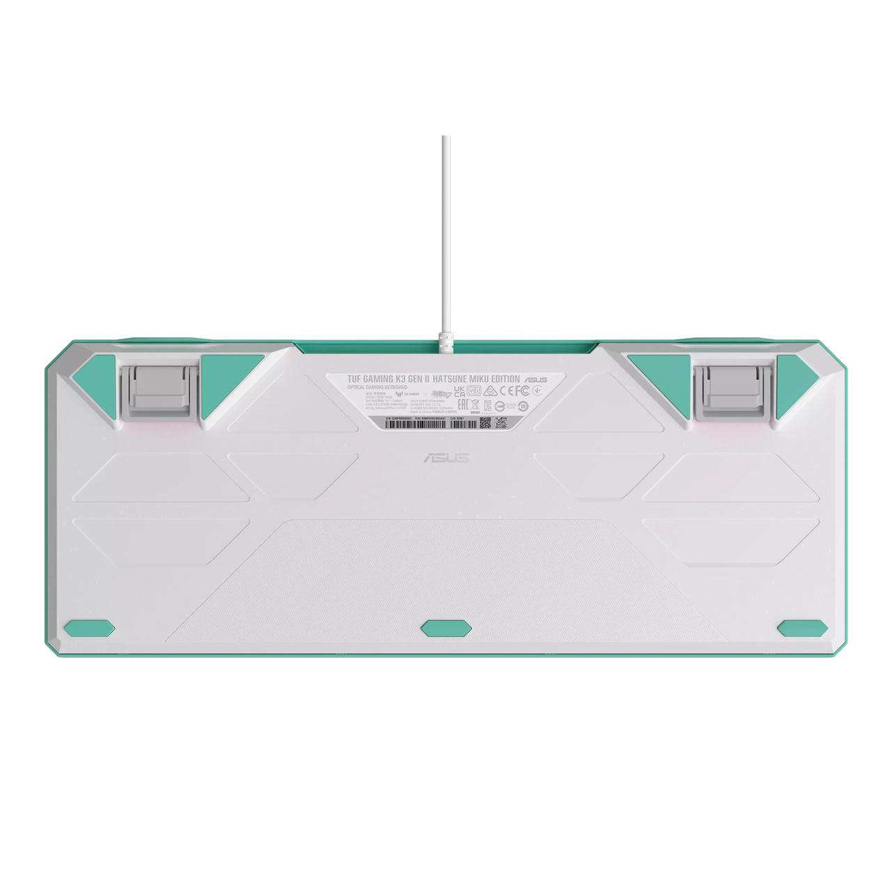 Клавіатура ASUS TUF Gaming K3 Gen II Hatsune Miku Edition (US / PBT) - Зображення 6