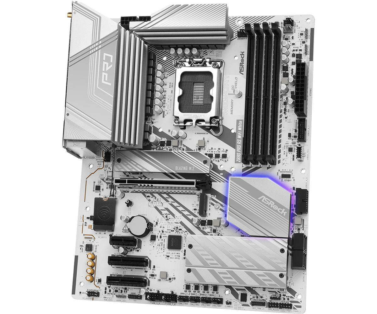 Материнська плата ASRock Z890 Pro RS WiFi White - Зображення 2