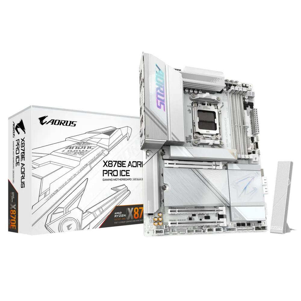 Материнська плата GIGABYTE X870E AORUS PRO ICE - Зображення 5