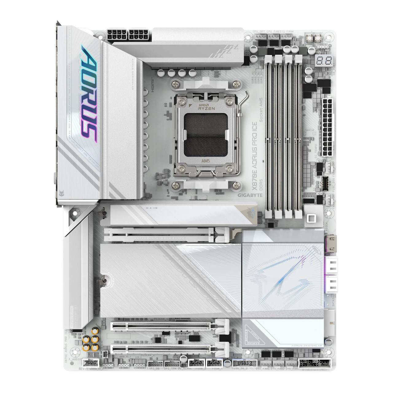 Материнська плата GIGABYTE X870E AORUS PRO ICE