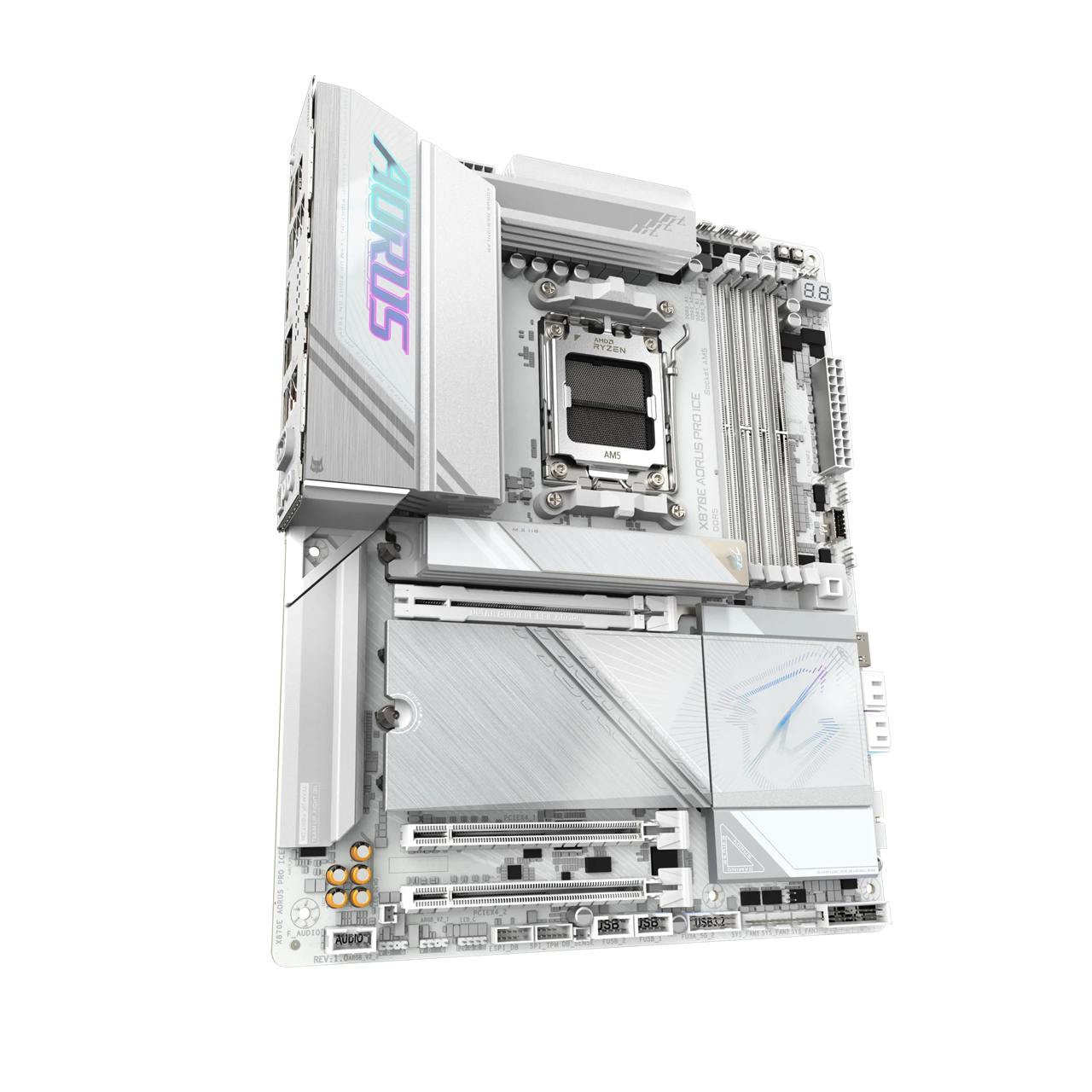 Материнська плата GIGABYTE X870E AORUS PRO ICE - Зображення 3