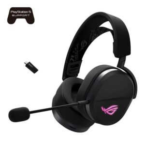 Навушники з мікрофоном ASUS ROG Pelta Black (90YH0410-BHUA00)