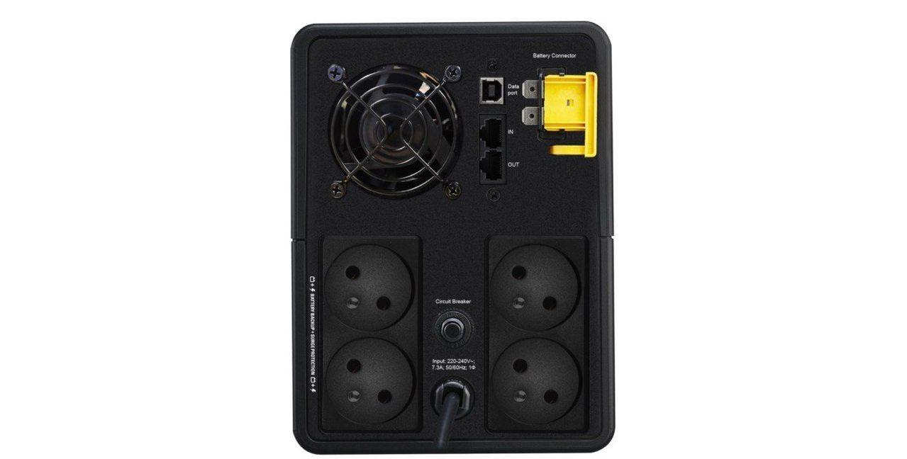Лінійно-інтерактивне ДБЖ APC Back-UPS 2200VA/1200W French CEE7 (BX2200MI-FR) - Зображення 4