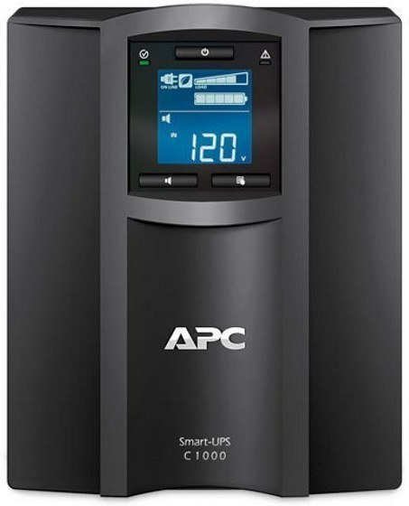 Лінійно-інтерактивне ДБЖ APC Smart-UPS C 1000VA 230V LCD IEC w/SmartConnect (SMC1000IC) - Зображення 3