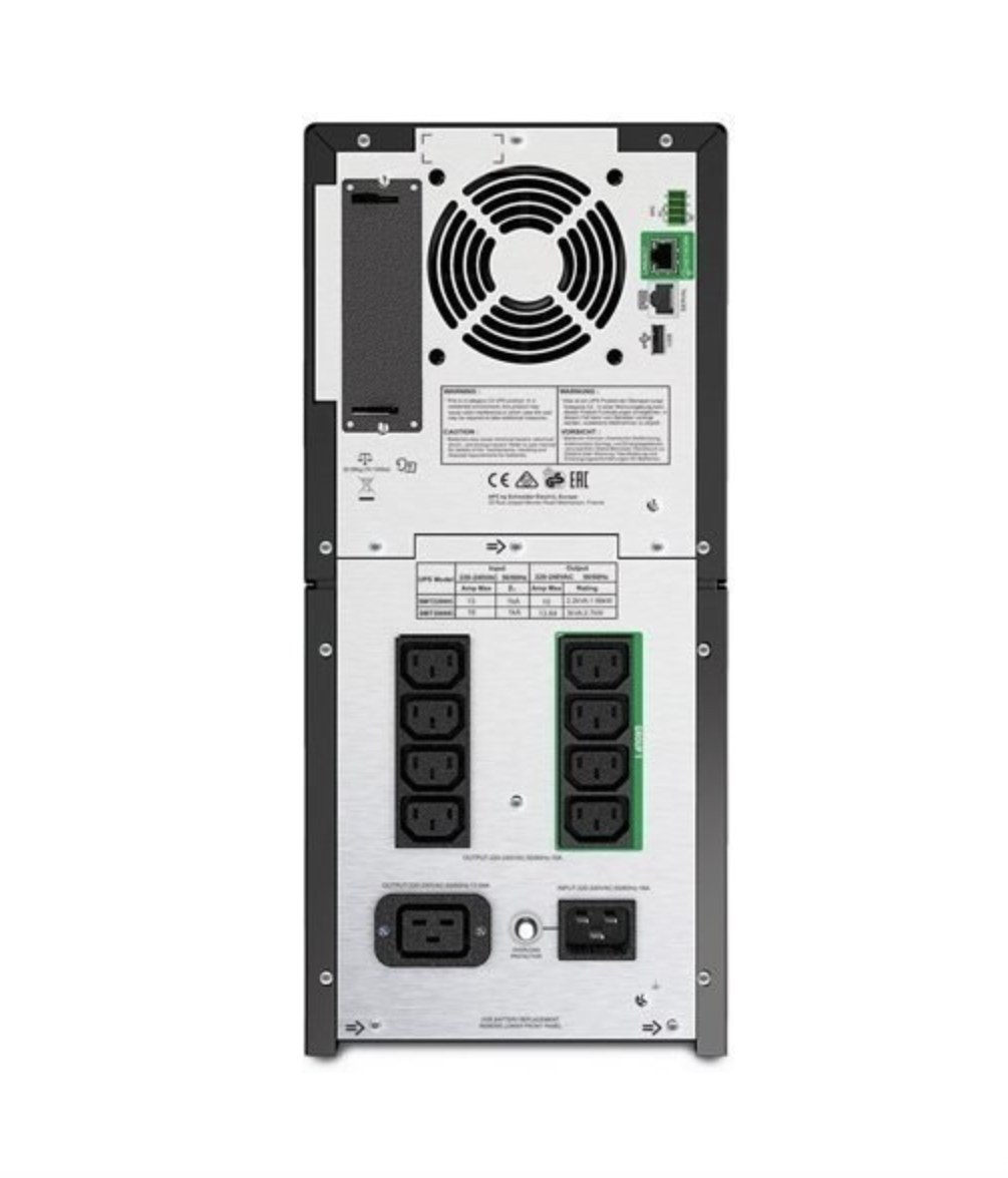Лінійно-інтерактивне ДБЖ APC Smart-UPS 2200VA 230V LCD IEC w/SmartConnect (SMT2200IC) - Зображення 2