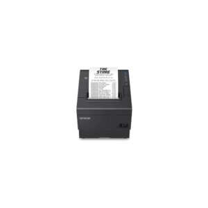 Принтер чеків Epson TM-T88VII 112, USB, ETH, SRL, PS Чорний (C31CJ57112)