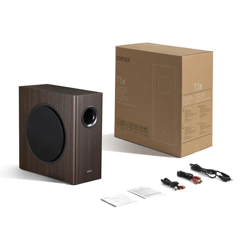 Сабвуфер Edifier T5s Subwoofer Brown - Зображення 5