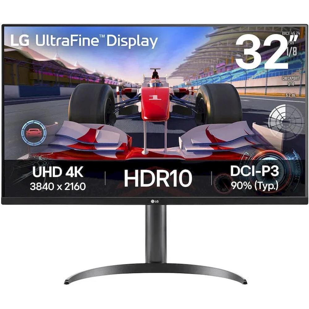 Монітор LG 31.5" UltraFine 4K HDR monitor (32UR550K-B)